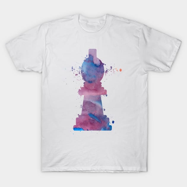 Chess - Bishop T-Shirt by TheJollyMarten